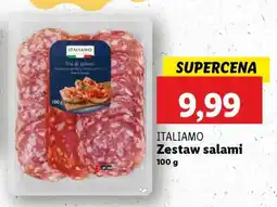Lidl ITALIAMO Zestaw salami oferta
