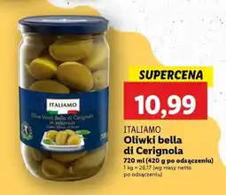 Lidl ITALIAMO Oliwki Bella di Cerignola oferta