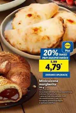 Lidl Minicalzone margherita oferta