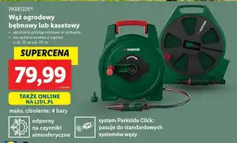 Lidl PARKSIDE Wąż ogrodowy bębnowy lub kasetowy oferta
