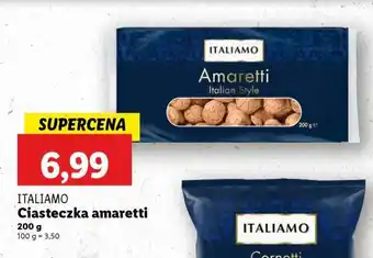 Lidl ITALIAMO Ciasteczka amaretti oferta