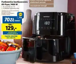 Lidl Frytkownica beztłuszczowa Air Fryer 1400 W oferta