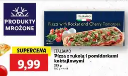 Lidl Pizza z rukolą i pomidorkami koktajlowymi oferta