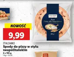 Lidl ITALIAMO Spody do pizzy w stylu neapolitańskim oferta