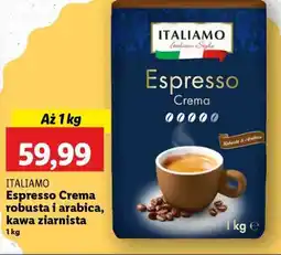 Lidl ITALIAMO Espresso Crema oferta