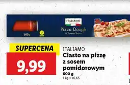 Lidl ITALIAMO Ciasto na pizzę z sosem pomidorowym oferta