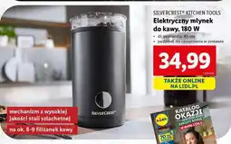 Lidl SILVERCREST KITCHEN TOOLS Elektryczny młynek do kawy 180 W oferta