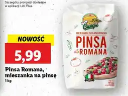 Lidl Pinsa Romana, mieszanka na pinsę oferta