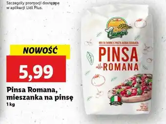 Lidl Pinsa Romana, mieszanka na pinsę oferta