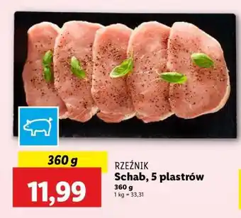 Lidl Schab, 5 plastrów oferta