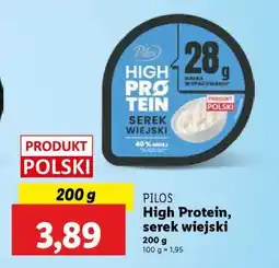 Lidl PILOS High Protein, serek wiejski oferta