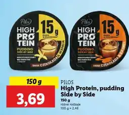 Lidl PILOS High Protein, pudding Side by Side oferta
