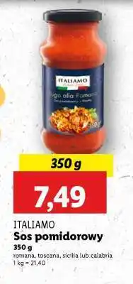 Lidl ITALIAMO Sos pomidorowy oferta