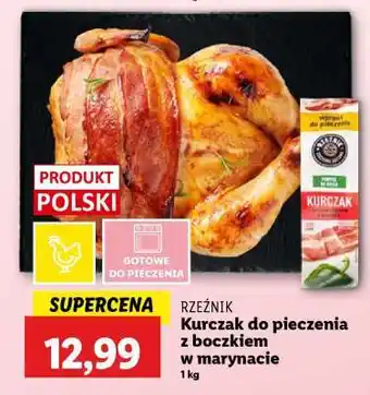 Lidl Kurczak do pieczenia z boczkiem w marynacie oferta