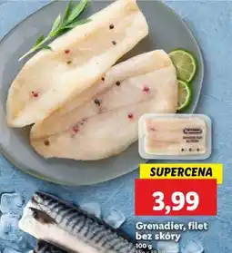 Lidl GRENADIER FILET BEZ SKÓRY oferta