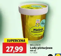 Lidl WILLISCH Lody pistacjowe oferta