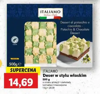 Lidl ITALIAMO Deser w stylu włoskim oferta