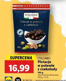 Lidl ITALIAMO Pistacje w polewie z czekolady oferta