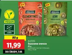 Lidl ALESTO Suszone owoce oferta