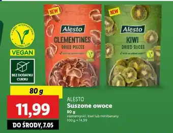 Lidl ALESTO Suszone owoce oferta