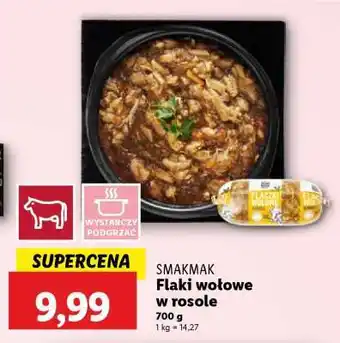 Lidl Flaki wołowe w rosole oferta
