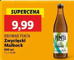 Lidl Browar Pinta Zwycięski Maibock oferta