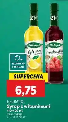 Lidl HERBAPOL Syrop z witaminami oferta