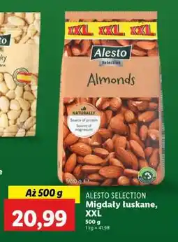 Lidl Alesto Selection Migdaly łuskane, XXL oferta