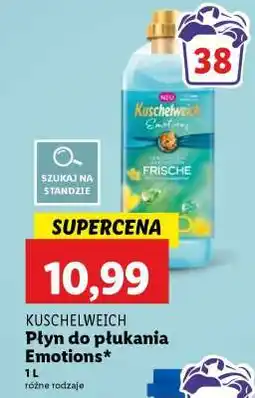 Lidl KUSCHELWEICH Płyn do płukania Emotions oferta