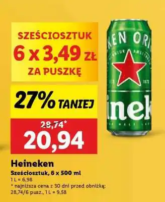 Lidl Heineken oferta