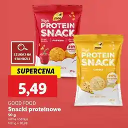 Lidl GOOD FOOD Snacki proteinowe oferta
