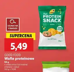 Lidl GOOD FOOD Wafle proteinowe oferta