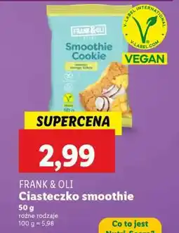 Lidl FRANK & OLI Ciasteczko smoothie oferta