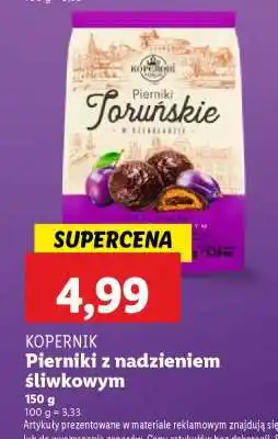 Lidl Kopernik Pierniki z nadzieniem śliwkowym oferta
