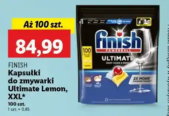 Lidl FINISH Kapsułki do zmywarki Ultimate Lemon, XXL oferta