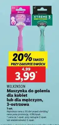 Lidl WILKINSON Maszynka do golenia oferta