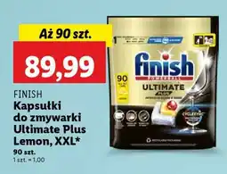 Lidl Finish Kapsułki do zmywarki Ultimate Plus Lemon, XXL oferta
