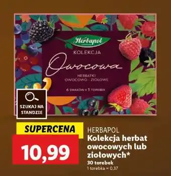 Lidl Herbapol Kolekcja herbat owocowych lub ziołowych oferta