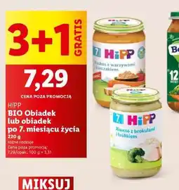 Lidl HiPP BIO Obiadek lub obiadek po 7. miesiącu życia oferta