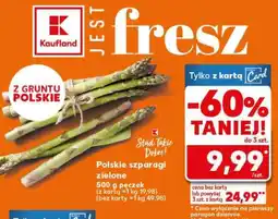 Kaufland Polskie szparagi zielone oferta