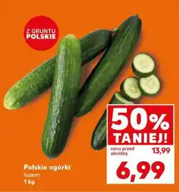 Kaufland Polskie ogórki, luzem 1 kg oferta