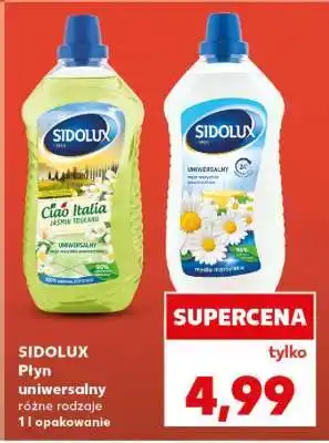 Kaufland SIDOLUX Płyn uniwersalny różne rodzaje 1l opakowanie oferta
