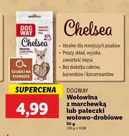 Lidl DOGWAY Wołowina z marchewką lub pałeczki wołowo-drobiowe oferta