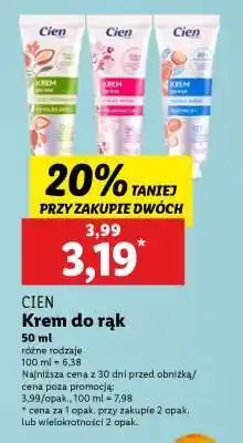 Lidl CIEN Krem do rąk oferta