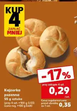 Kaufland Kajzerka pszenna oferta