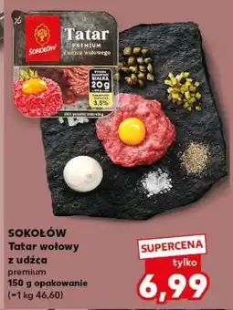 Kaufland SOKOŁÓW Tatar wołowy z udźca oferta