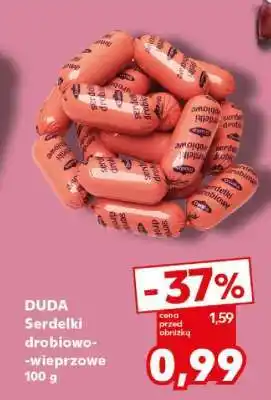 Kaufland DUDA Serdelki drobiowo- -wieprzowe 100 g oferta