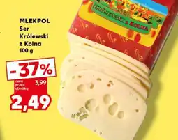 Kaufland MLEKPOL Ser Królewski z Kolna 100 g oferta