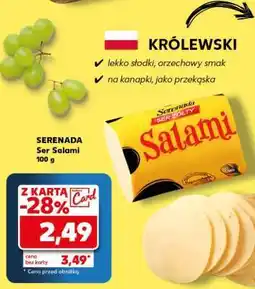 Kaufland SERENADA Ser Salami 100 g oferta