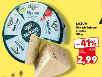 Kaufland LAZUR Ser pleśniowy błękitny 100 g oferta